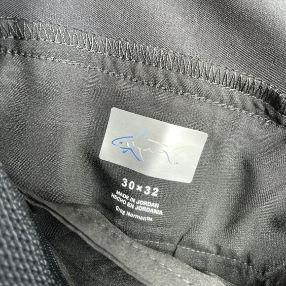 NEW Greg Norman Men's 30x32 Performance Tech Pants Flex Waistband Comfort Black - Picture 4 of 10